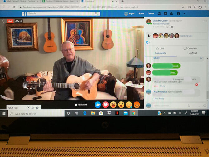 Mason offers online ukulele class to veterans, servicemembers and their families